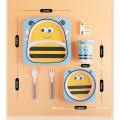 Lovely Bee Pattern Kids Dinner Sets for Party Supplier